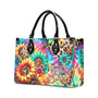 Hippie Soul Leopard Sunflower Tie Dye Hippie Leather Bag Gift for Women _4_ BtX6d