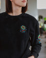 Hippie Soul Music Sunflower and Peace Symbol Graphic AOP Shirts _2_ bHNdm