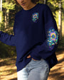 Hippie Soul Sunflower Trippy Psychedelic Butterfly Graphic AOP Shirts _9_ TfmDn
