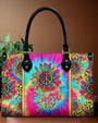 Hippie Soul Tie Dye Sunflower Leopard Hippie Leather Bag Gift for Women _1_ AXMGV