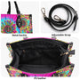 Hippie Soul Tie Dye Sunflower Leopard Hippie Leather Bag Gift for Women _7_ 9wb9z