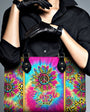 Hippie Soul Tie Dye Sunflower Leopard Hippie Leather Bag Gift for Women _9_ RTkjO