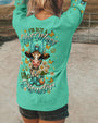 Hot Mess Im A Spicy Disaster Cow Design with Butterflies _26 Daisies AOP Shirts _9_ RHBZW