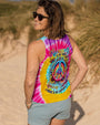 Humanity Is My Race Love Is My Religion Tie Dye Peace Symbol AOP Shirts _13_ YsDvu