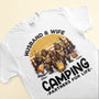 Husband And Wife Camping Partners For Life Personalized Matching Shirts3