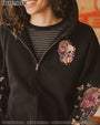 I Am a Sweet Girl Full of Crazy Funny Skull and Butterfly Graphic Tee for Women AOP Shirts _15_ FlObY