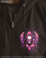 I Am the Storm She Whispered Back Pink Skull Wings and Roses Graphic AOP Shirts _12_ Olmzk