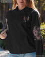 I Am the Storm Withstand the Storm Skull Dark Rose and Wings Graphic AOP Shirts _14_ BYL1T