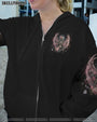 I Am the Storm Withstand the Storm Skull Dark Rose and Wings Graphic AOP Shirts _2_ NsWjD