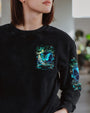 I Believe There Are Angels Among Us Blue Butterfly Graphic AOP Shirts _2_ u800o
