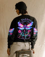 I Believe There Are Angels Among Us Dragonfly Memorial Graphic AOP Shirts _3_ clJI9