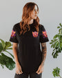 I Believe There Are Angels Among Us Fire Peace Symbol Angel AOP Shirts _9_ nVBkJ