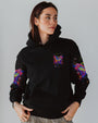 I Believe There Are Angels Among Us Neon Butterfly and Peace Graphic AOP Shirts _4_ 40KTZ