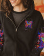 I Believe There Are Angels Among Us Neon Butterfly and Peace Graphic AOP Shirts _8_ VLL3U