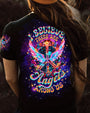 I Believe There Are Angels Among Us Neon Wings and Peace Sign AOP Shirts _13_ sKCpG