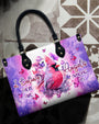 I Believe There Are Angels Among Us Pastel Cardinal Hippie Leather Bag for Women _10_ o5XxY