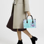 I Believe There Are Angels Among Us Pastel Dragonfly Floral Hippie Leather Bag _7_ 6Rbaf