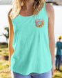 I Believe There Are Angels Among Us Peace Symbol and Flower Design for Women AOP Shirts _12_ iWPkE