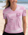 I Believe There Are Angels Among Us Pink Butterfly Memorial AOP Shirts _13_ y6vn8