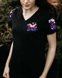 I Believe There Are Angels Among Us Pink Butterfly and Mushroom Magical Nature AOP Shirts _5_ BL1rx