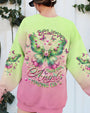I Believe There Are Angels Among Us Pink and Green Butterfly Colorful AOP Shirts _9_ voLTJ