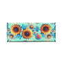 I Believe There Are Angels Among Us Sunflower Butterfly Peace Sign Wings Hippie Leather Bag _5_ CUi6P
