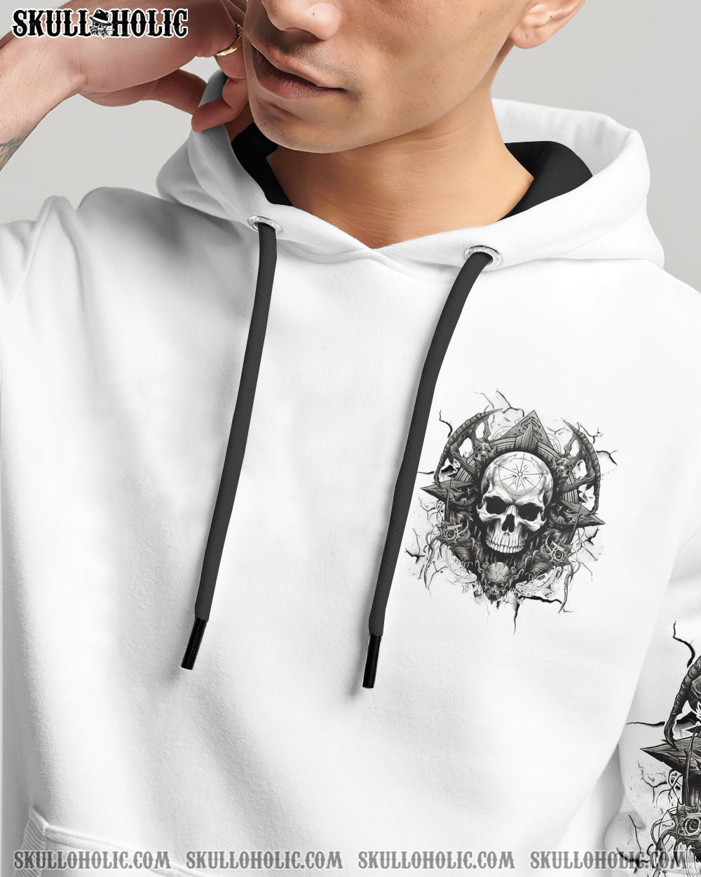 I Can Fix Stupid But It_E2_80_99s Gonna Hurt Skull Dark Gothic Ink Style AOP Shirts _4_ 00DBm