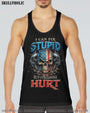 I Can Fix Stupid But Its Gonna Hurt Patriotic Skull USA Flag Funny Mechanic AOP Shirts _20_ bMgFq