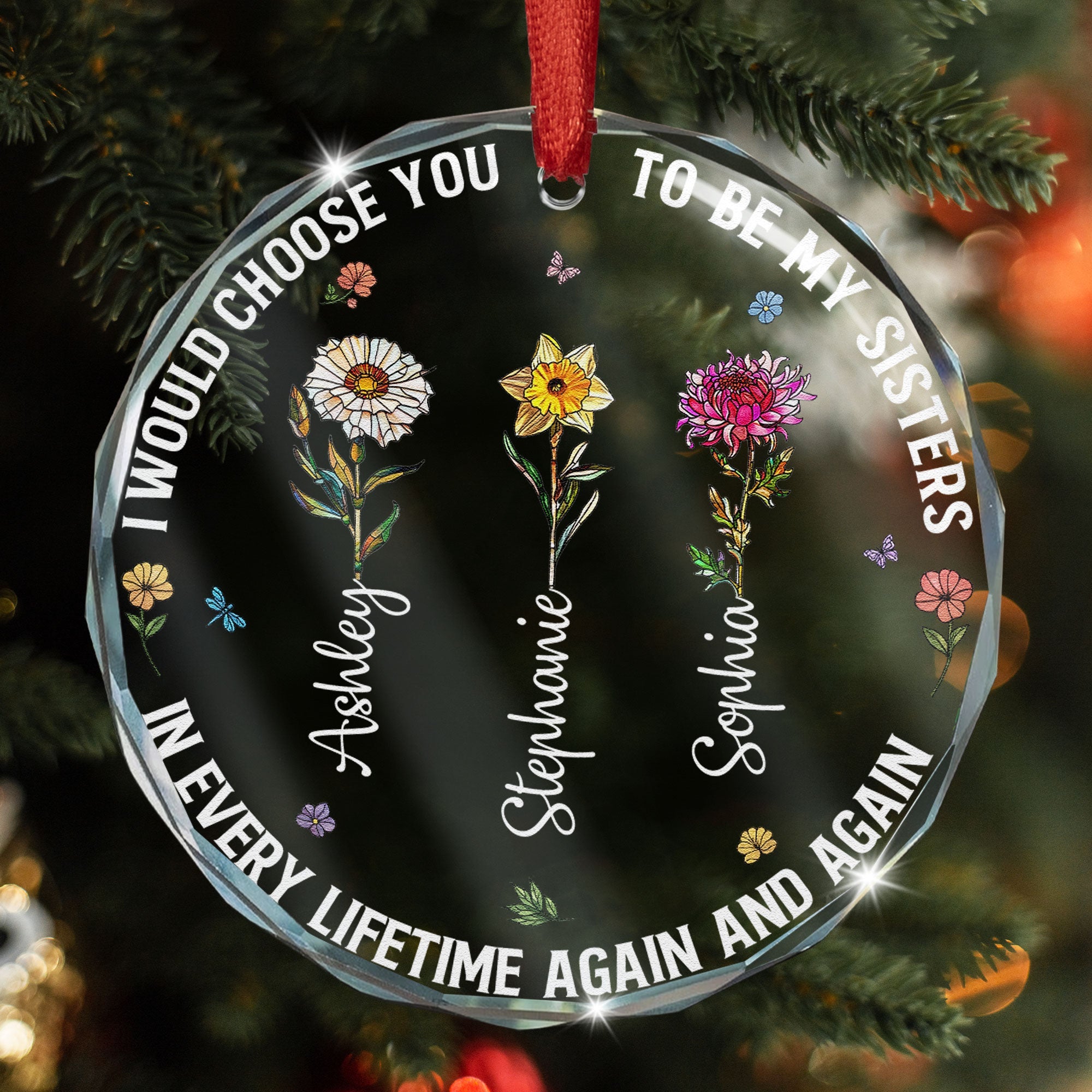 I Would Choose You Personalized Glass Ornament_4_1ad7d317 c739 497c b6b9 ae2d164ffce4