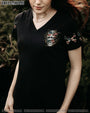 I_E2_80_99m a BITCH Don_E2_80_99t Try Me Patriotic Skull with Flag Funny Graphic Tee for Women AOP Shirts _7_ fFBxZ