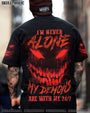 Im Never Alone My Demons Are With Me 247 Dark Red Skull Gothic Horro AOP Shirts _6_ 1OM2s