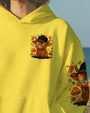 Im Not A Hot MessIm a Spicy Disaster Cute Cow with Peace Sign _26 Fun Floral Design AOP Shirts _16_ b7hXy