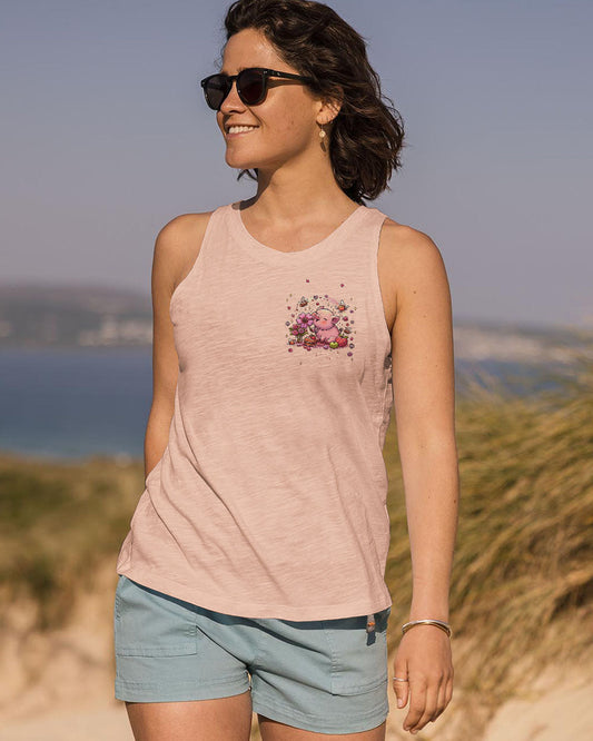 Im Not Fat Im Just So Freakin Sexy Piggy Cute Pig with Flower AOP Shirts _10_ zsOcF