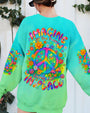 Imagine All The People Living Life In Peace Retro Hippie Peace Symbol AOP Shirts _10_ ELTlO