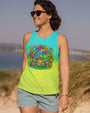 Imagine All The People Living Life in Peace Frog and Peace Symbol Tie Dye Design AOP Shirts _13_ 8qICA