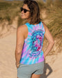 Imagine All The People Living Life in Peace Tie Dye Peace Symbol Design for Women AOP Shirts _13_ b6ah2