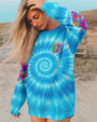 Imagine All The People Living Life in Peace Tie Dye Peace Symbol _26 Butterfly AOP Shirts _8_ XjjgE