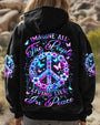 Imagine All the People Living Life in Peace Hippie Peace Symbol AOP Shirts _3_ HC5sZ