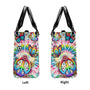 Imagine All the People Living Life in Peace Tie Dye Colorful Peace Sign Hippie Leather Bag _7_ TJurs