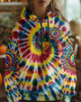 Imagine All the People Living Life in Peace Tie Dye Hippie Colorful AOP Shir _6_ x22eu