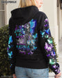 In My Next Life I Want to Be the Karma Fairy Goth Skull and Butterfly Graphic AOP Shirts _3_ WE1TU