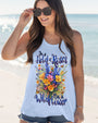 In a Field of Roses Be a Wildflower Vintage Floral Graphic for Women AOP Shirts _7_ tzxTI