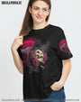 In a World Full of Princesses Be a Witch Skull and Rose Graphic AOP Shirts _8_ N37RN