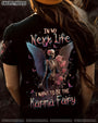 In my next life I want to be the Karma Fairy Skull Gothic Wings Roses AOP Shirts _9_ fdBkS
