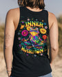 Inner Harmony Hippie Frog Trippy Meditation Psychedelic Graphic AOP Shirts _11_ CNX0D
