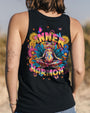 Inner Harmony Hippie Trippy Meditating Frog Tie Dye Style AOP Shirts _7_ 0eS65