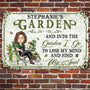 Into The Garden I Go To Lose My Mind Personalized Metal Sign Birthday Funny House Warming Gift For Garden Lovers_2_726de023 dd4e 4f56 a49b 7171e6d2b49d