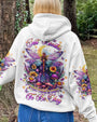 Just Breathe Everything Is Going To Be Okay Colorful Dragonfly Floral AOP Shirts _8_ tZScX