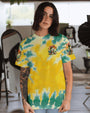 Just Breathe Everything Is Going To Be Okay Frog Playing Guitar Hippie AOP Shirts _13_ CXxLd