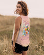 Just Breathe Everything Is Going To Be Okay Hummingbird Floral Pastel AOP Shirts _11_ WGVdA